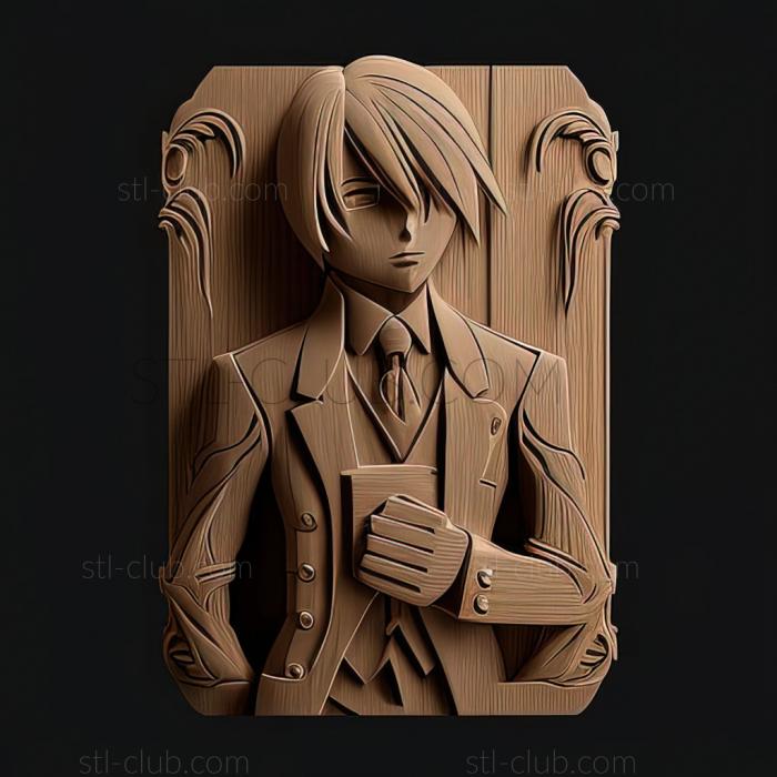 3D model Hayate the Combat Butler Kenjiro Hata (STL)